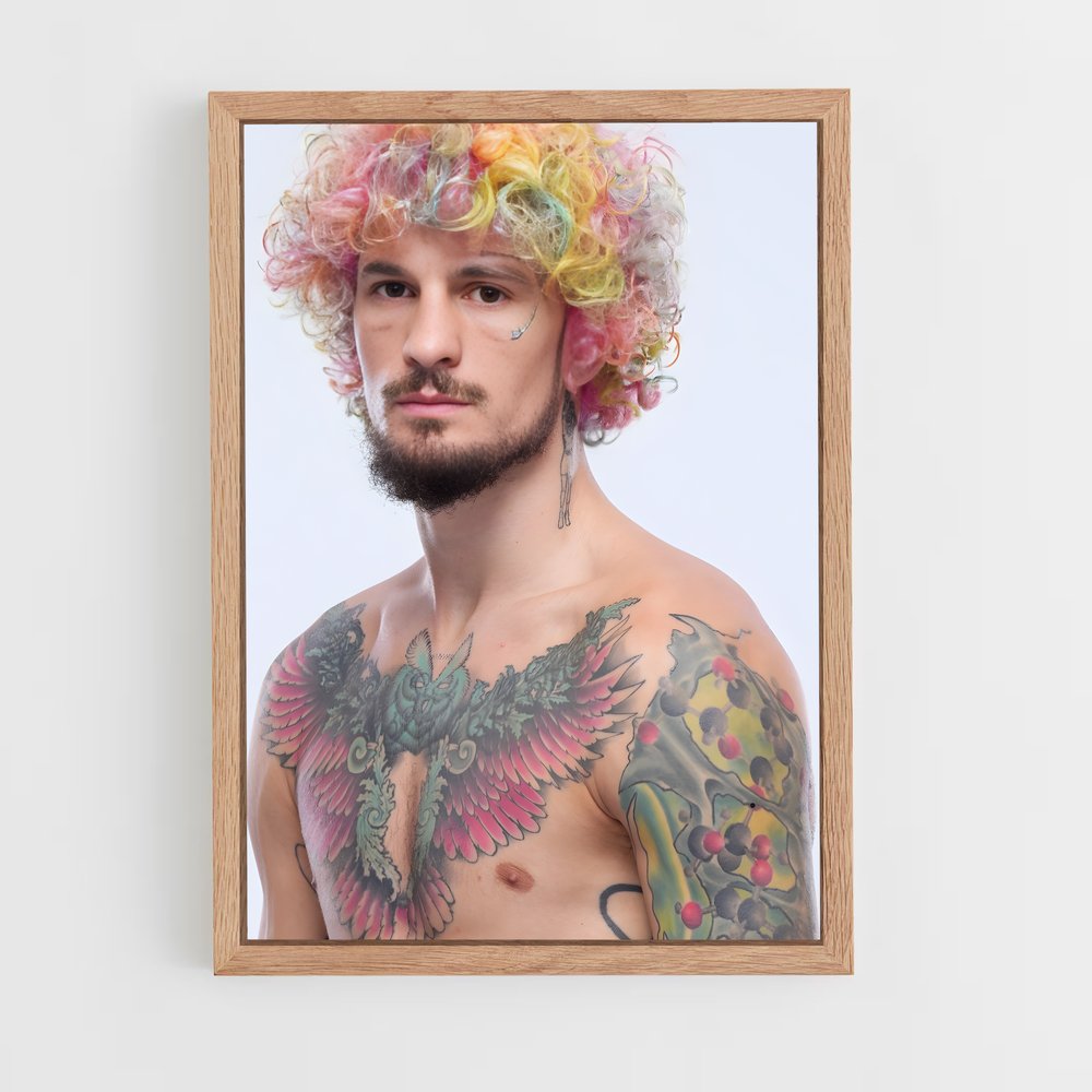 Poster Sean Le Coloré – affiche MMA (vue 4)